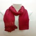 Designer Cotton Plain Women's Stole - Ruby Red